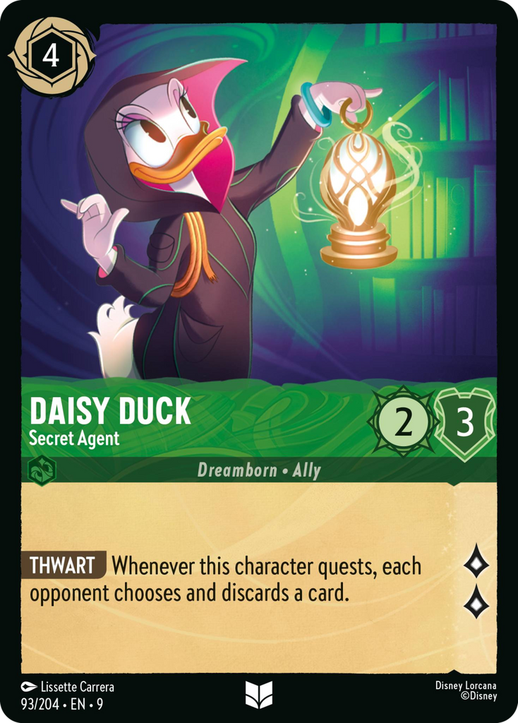 9FAB-093, UC, Daisy Duck - Secret Agent