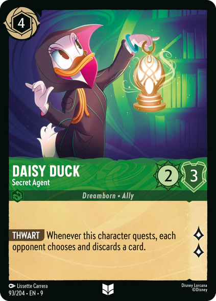 9FAB-093, UC, Daisy Duck - Secret Agent