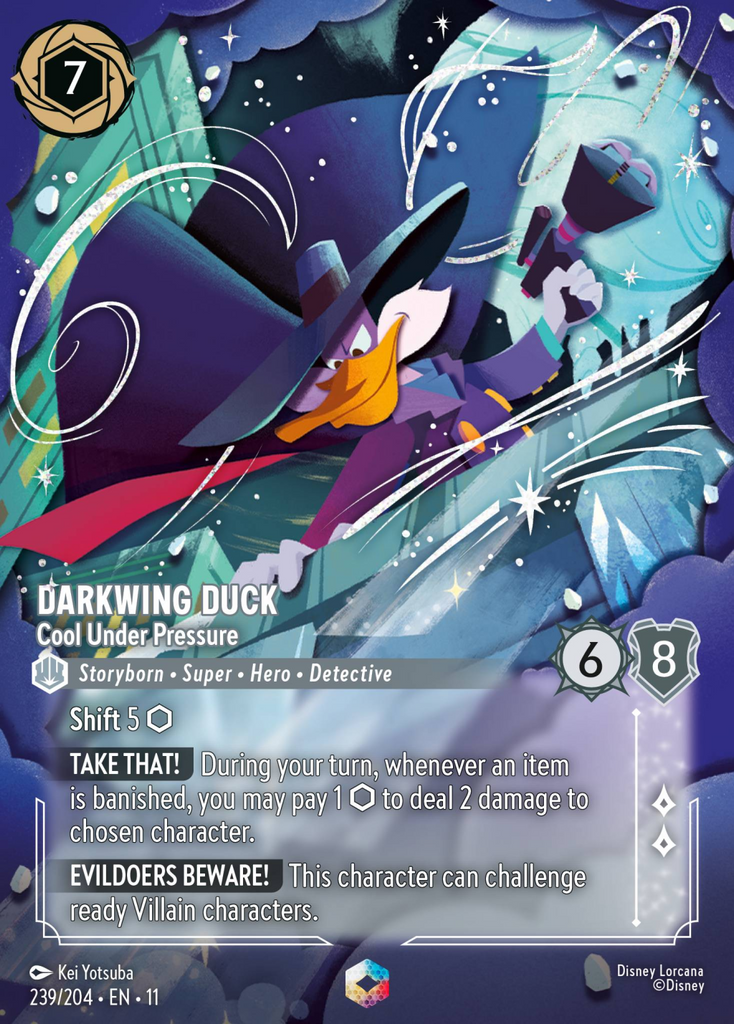 11WSP-239, E, Darkwing Duck - Cool Under Pressure