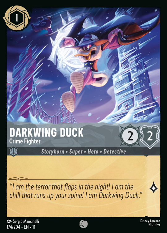11WSP-174, C, Darkwing Duck - Crime Fighter