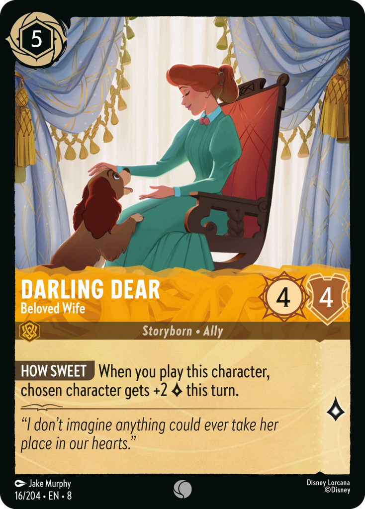 8ROF-016, C, Darling Dear - Beloved Wife (Foil)