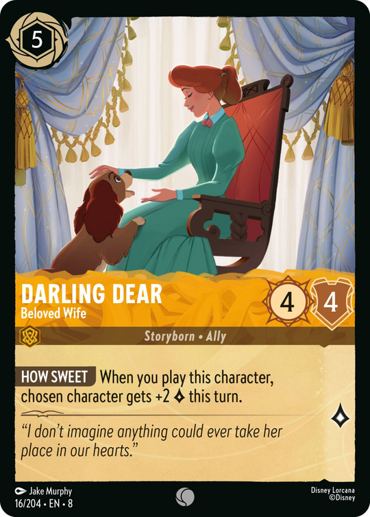 8ROF-016, C, Darling Dear - Beloved Wife (Foil)