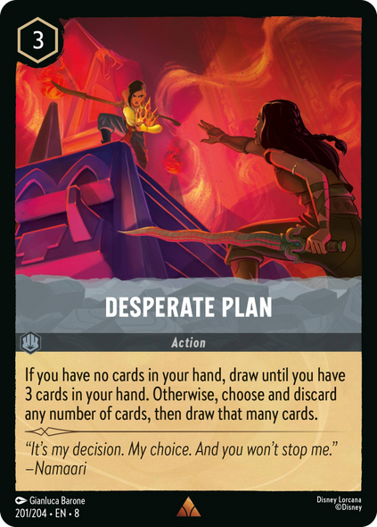 8ROF-201, R, Desperate Plan