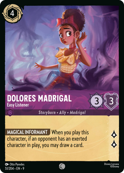 9FAB-051, C, Dolores Madrigal - Easy Listener