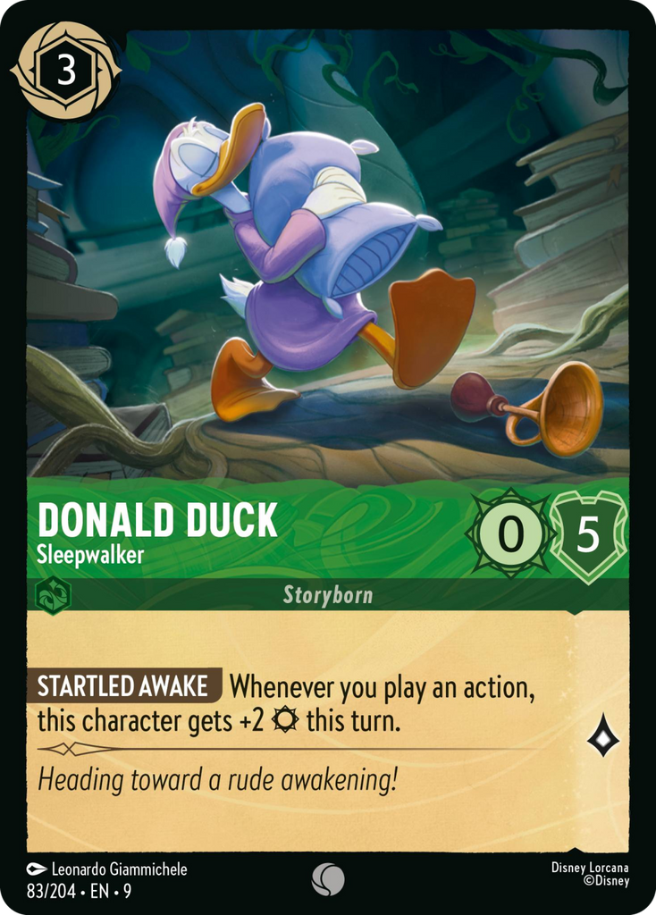 9FAB-083, C, Donald Duck - Sleepwalker