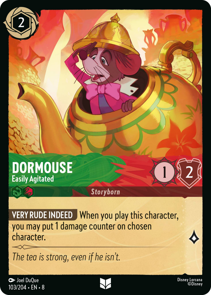 8ROF-103, UC, Dormouse - Easily Agitated (Foil)