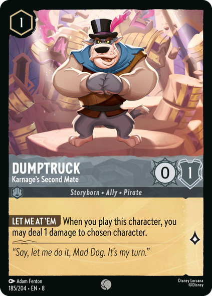 8ROF-185, C, Dumptruck - Karnage's Second Mate (Foil)