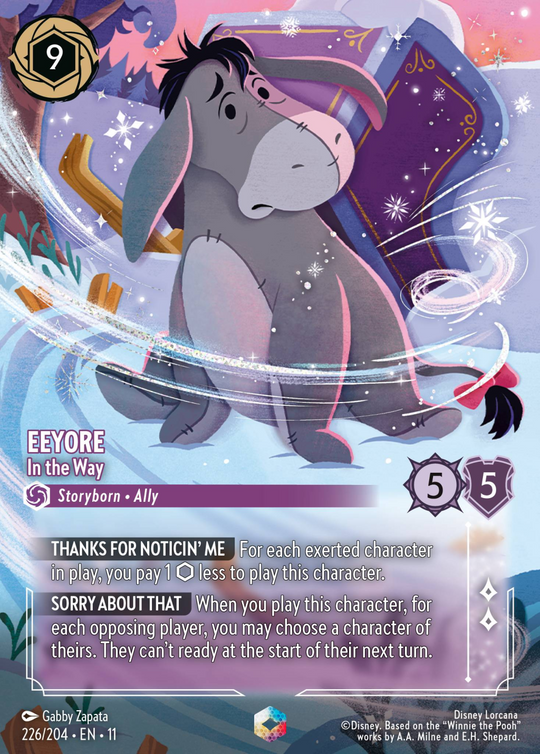 11WSP-226, E, Eeyore - In the Way