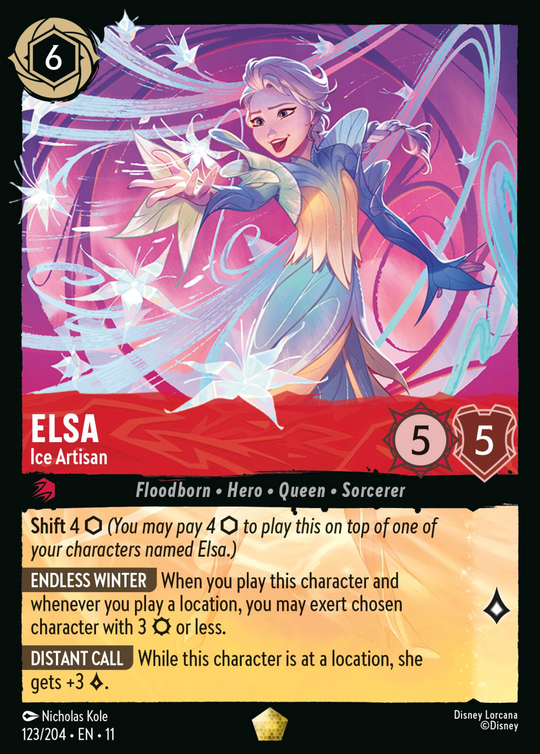 11WSP-123, L, Elsa - Ice Artisan