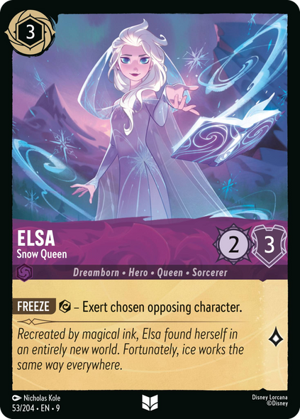 9FAB-053, UC, Elsa - Snow Queen