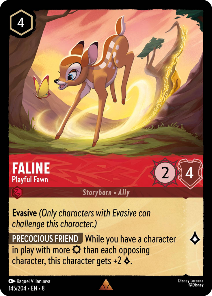 8ROF-145, R, Faline - Playful Fawn