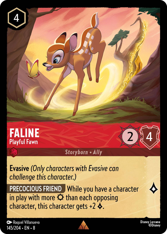8ROF-145, R, Faline - Playful Fawn