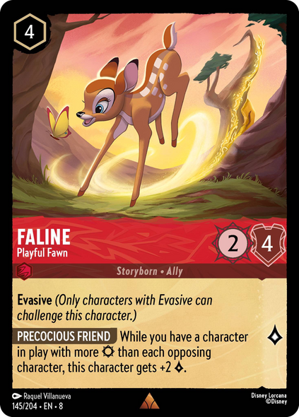 8ROF-145, R, Faline - Playful Fawn (Foil)