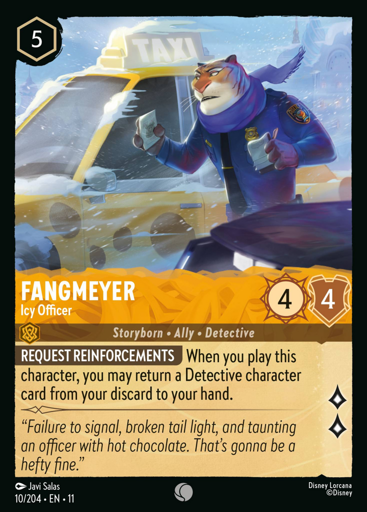 11WSP-010, C, Fangmeyer - Icy Officer (Foil)