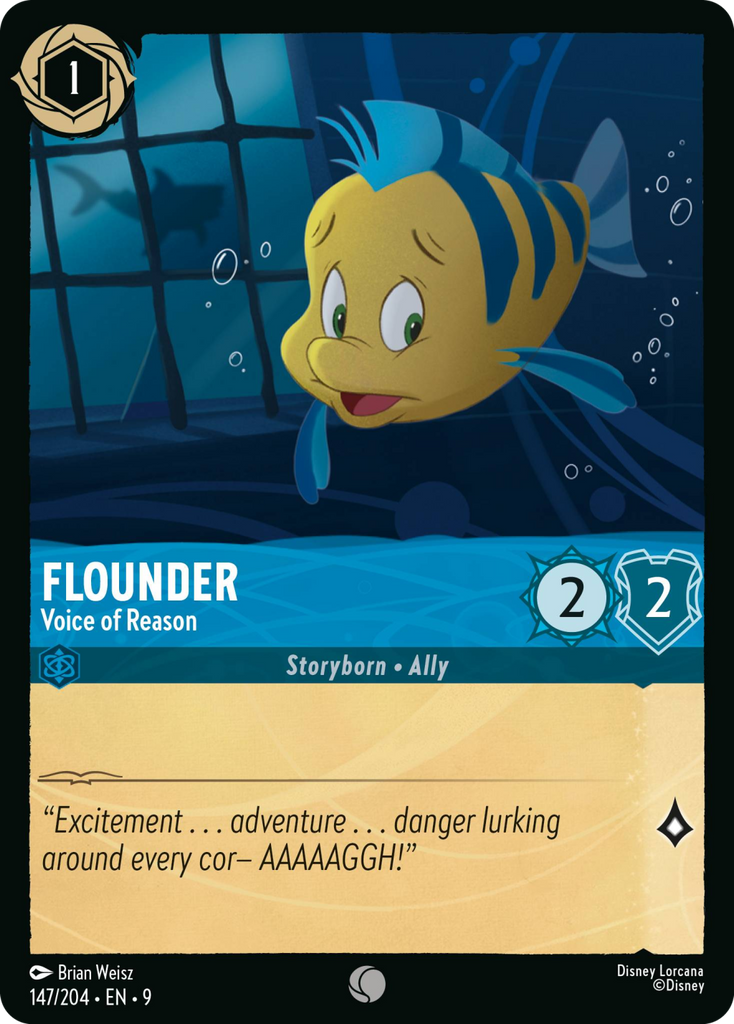 9FAB-147, C, Flounder - Voice of Reason (Foil)