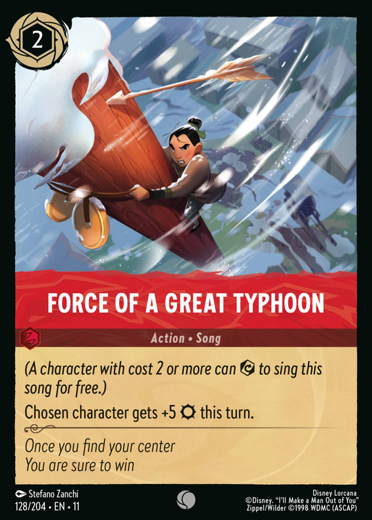 11WSP-128, C, Force of a Great Typhoon