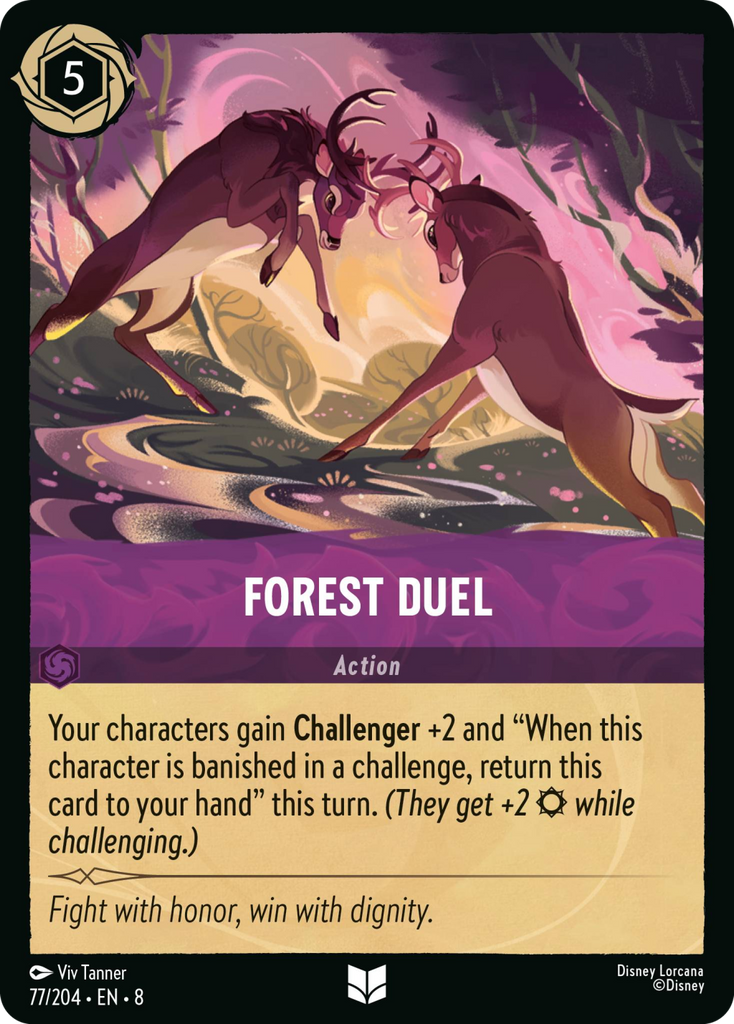 8ROF-077, UC, Forest Duel