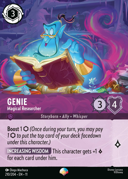 11WSP-210, EPIC, Genie - Magical Researcher