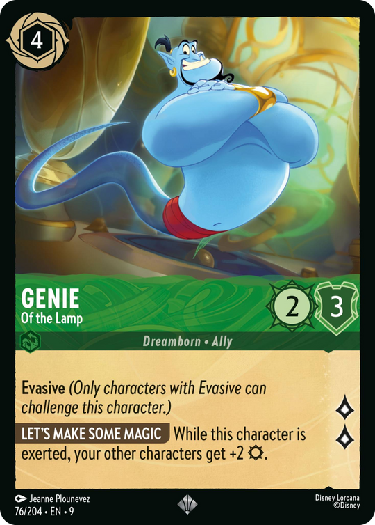 9FAB-076, SR, Genie - Of the Lamp