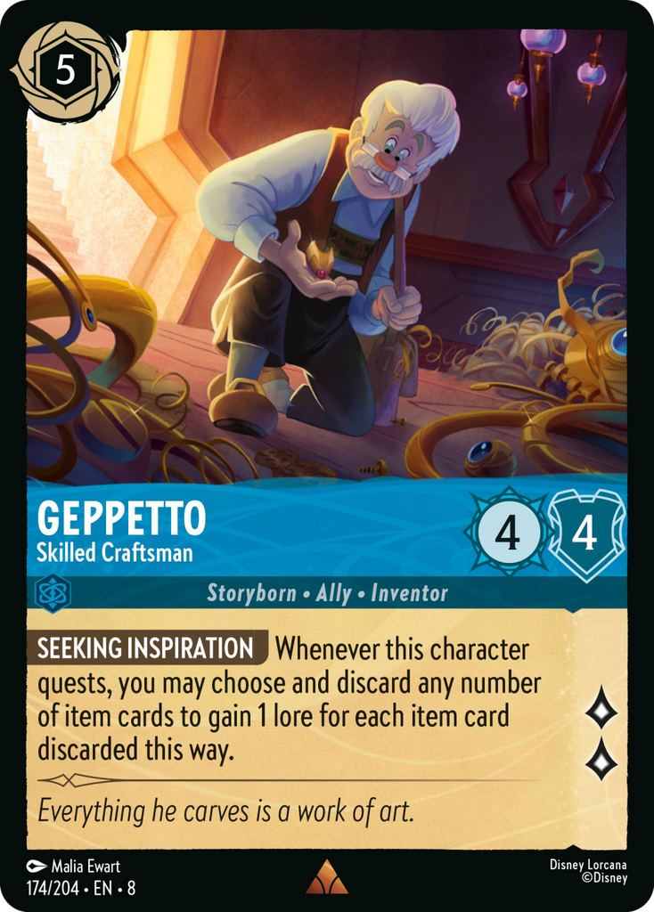 8ROF-174, R, Geppetto - Skilled Craftsman