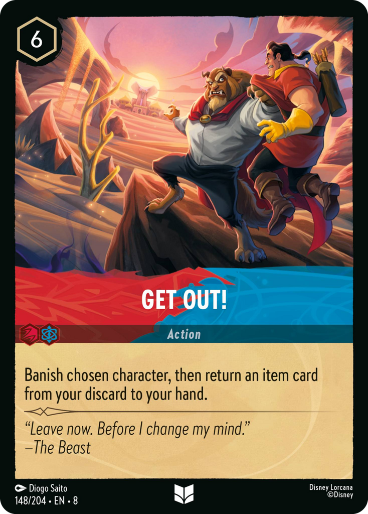 8ROF-148, UC, Get Out! (Foil)