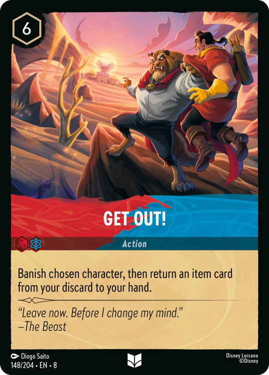 8ROF-148, UC, Get Out! (Foil)