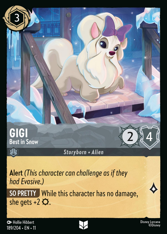 11WSP-189, UC, Gigi - Best in Snow