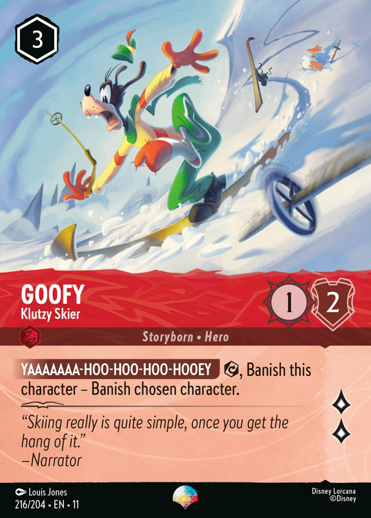 11WSP-216, EPIC, Goofy - Klutzy Skier