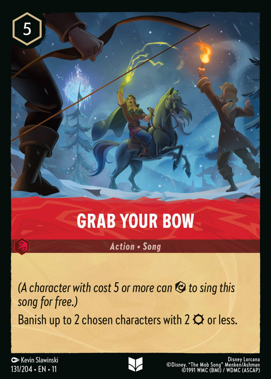 11WSP-131, UC, Grab Your Bow