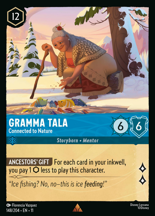 11WSP-148, R, Gramma Tala - Connected to Nature