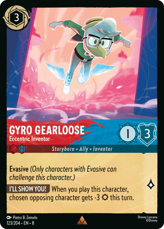 8ROF-123, R, Gyro Gearloose - Eccentric Inventor