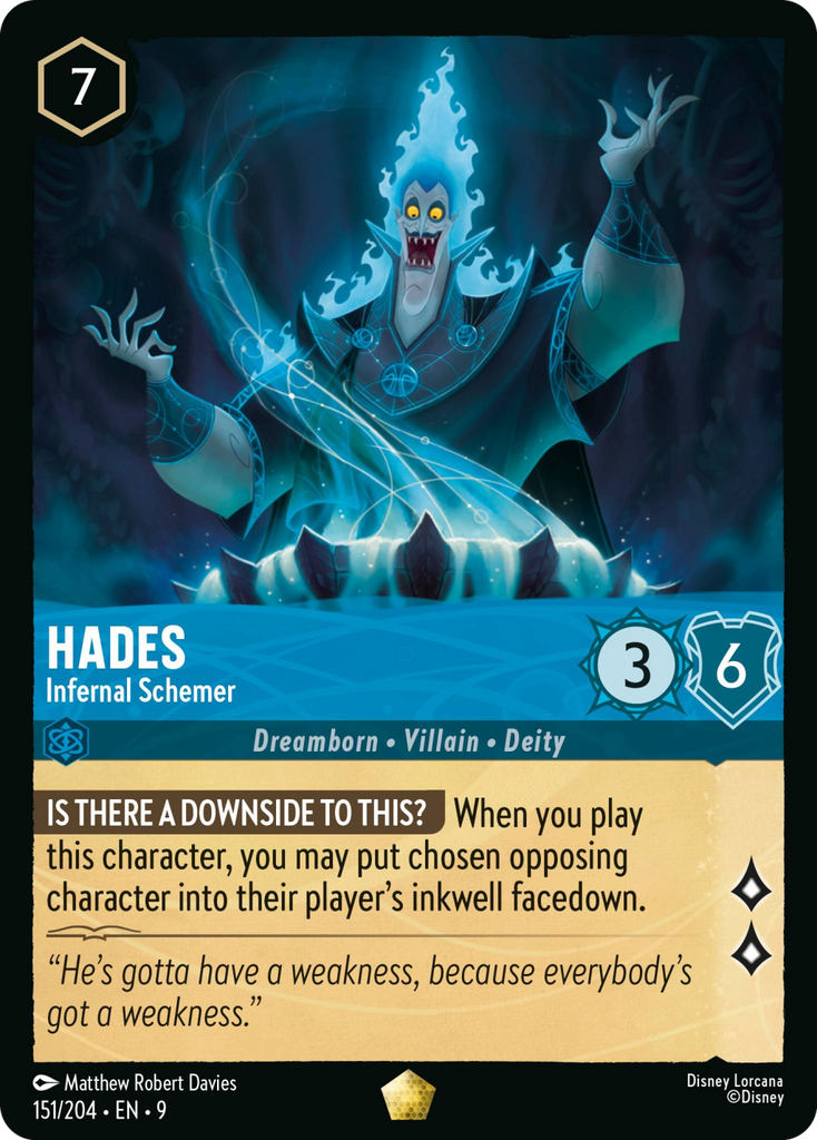 9FAB-151, L, Hades - Infernal Schemer (Foil)