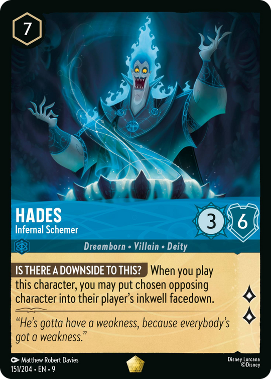 9FAB-151, L, Hades - Infernal Schemer (Foil)