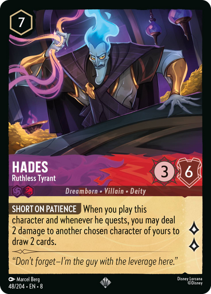 8ROF-048, SR, Hades - Ruthless Tyrant