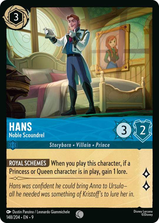 9FAB-148, C, Hans - Noble Scoundrel (Foil)