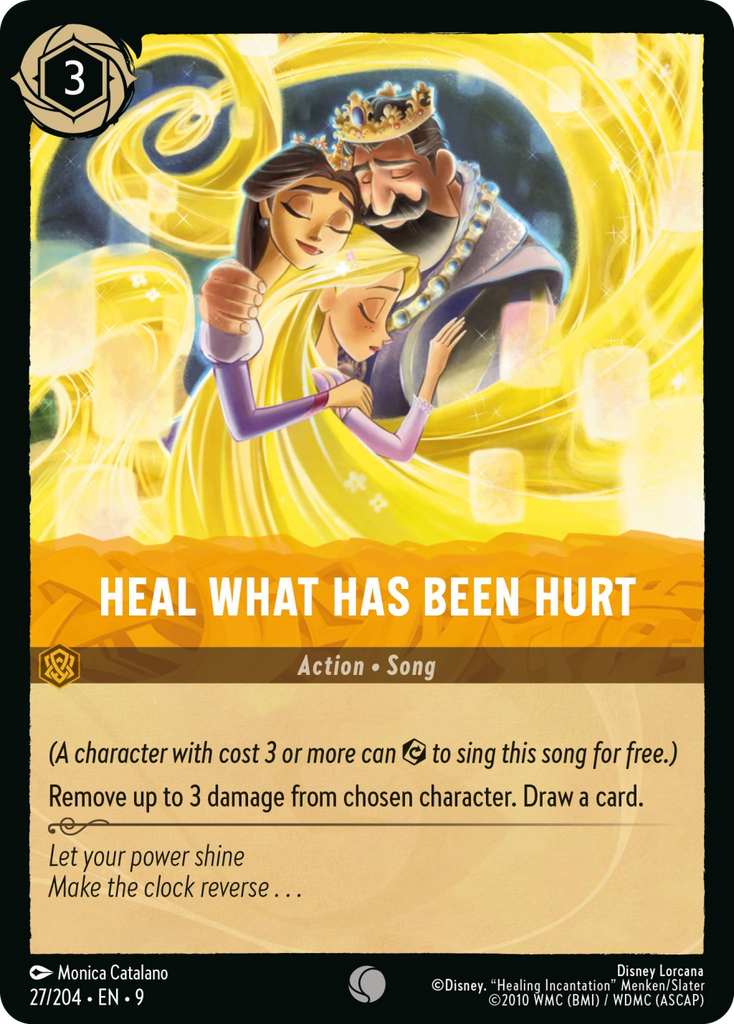 9FAB-027, C, Heal what has been Hurt