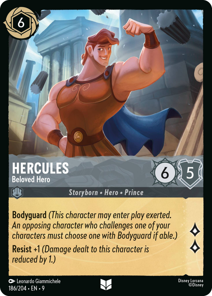 9FAB-186, UC, Hercules - Beloved Hero