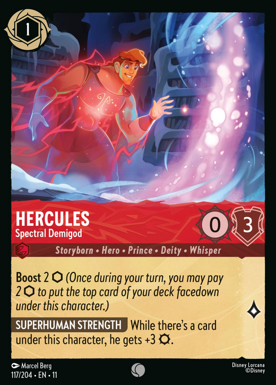 11WSP-117, C, Hercules - Spectral Demigod (Foil)