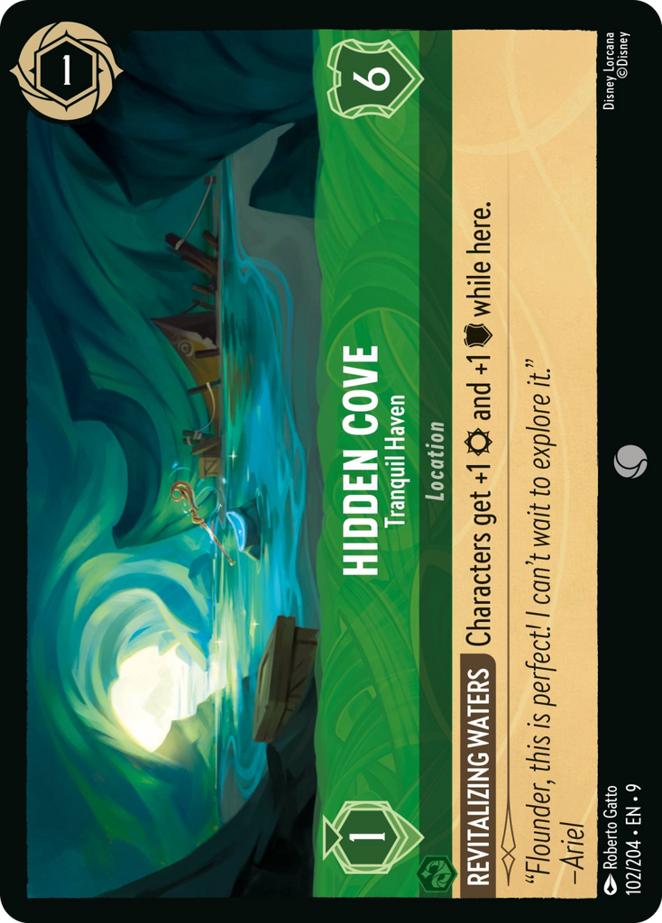 9FAB-102, C, Hidden Cove - Tranquil Haven (Foil)
