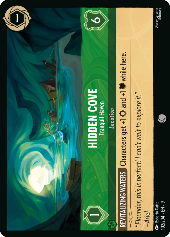 9FAB-102, C, Hidden Cove - Tranquil Haven (Foil)
