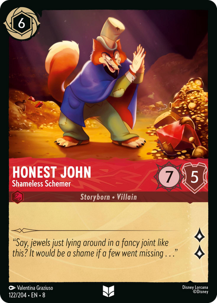 8ROF-122, UC, Honest John - Shameless Schemer (Foil)