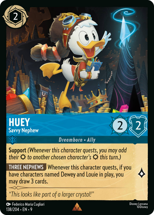 9FAB-138, R, Huey - Savvy Nephew (Foil)