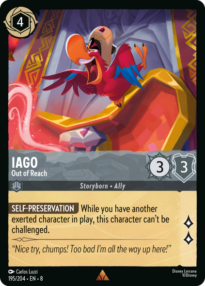 8ROF-195, R, Iago - Out of Reach (Foil)