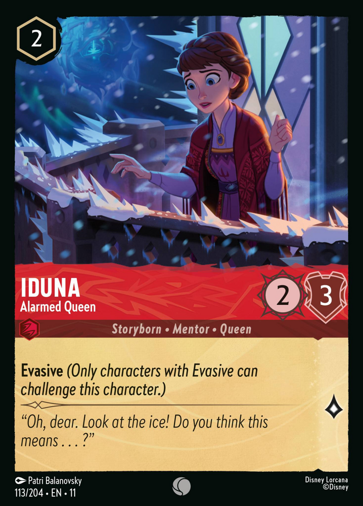 11WSP-113, C, Iduna - Alarmed Queen (Foil)