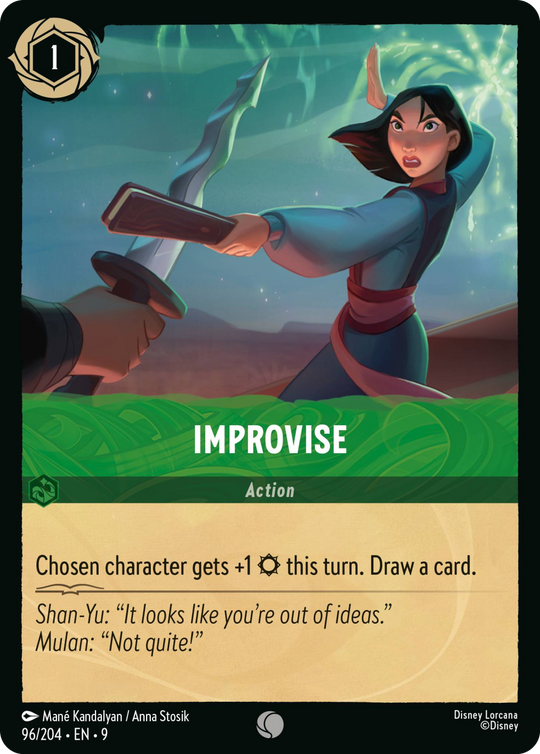 9FAB-096, C, Improvise (Foil)