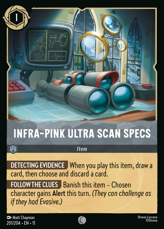 11WSP-201, C, Infra-Pink Ultra Scan Specs
