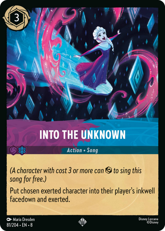 8ROF-081, SR, Into the Unknown (Foil)