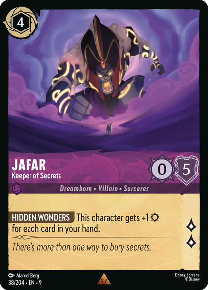 9FAB-038, R, Jafar - Keeper of Secrets (Foil)