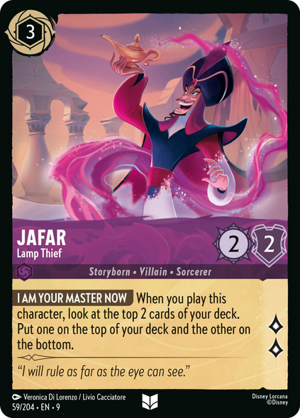 9FAB-059, UC, Jafar - Lamp Thief