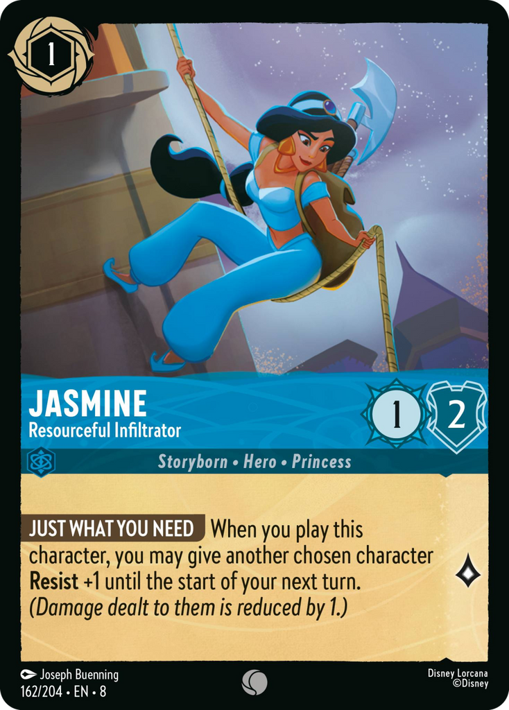 8ROF-162, C, Jasmine - Resourceful Infiltrator